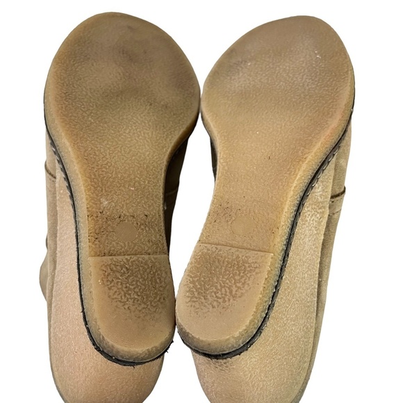 J CREW MACALISTER Wedge Boots Ankle Booties Genuine Leather Suede Shoes sz 8 - Picture 15 of 16